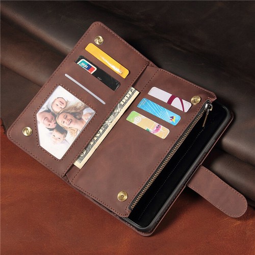 Luxury leather zipper flip - luxury,